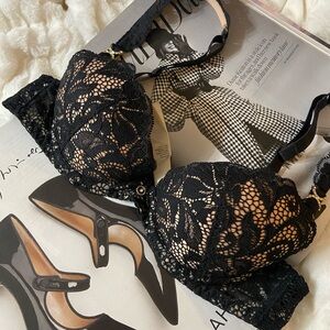 Aubade Elegant Black Lace Bra
